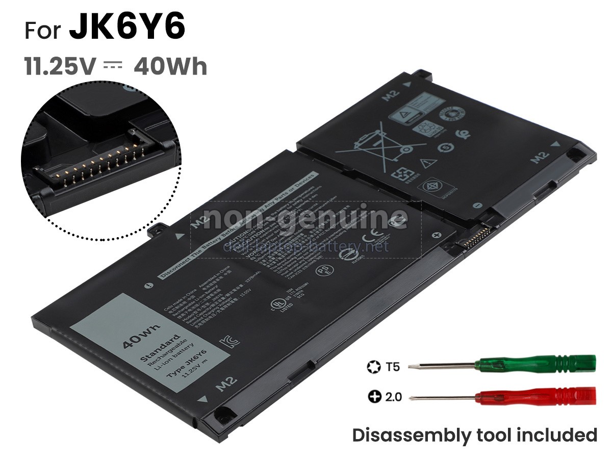 replacement Dell Inspiron 7405 2-IN-1 battery