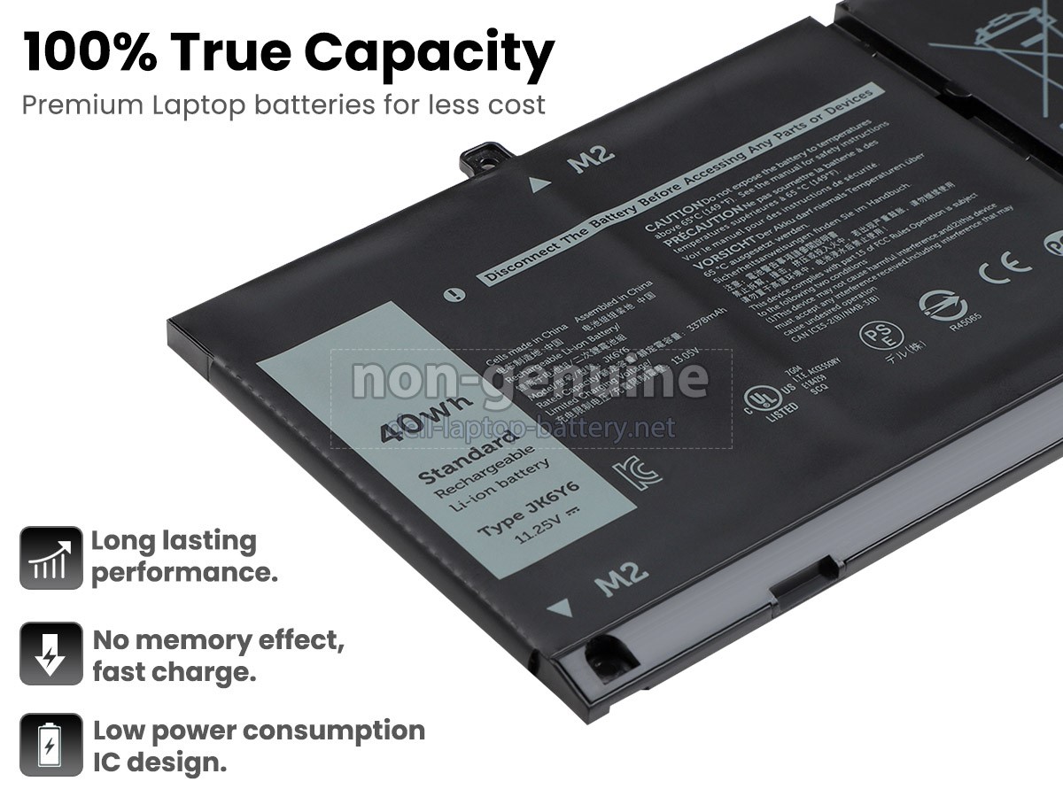 replacement Dell Inspiron 5400 2-IN-1 battery
