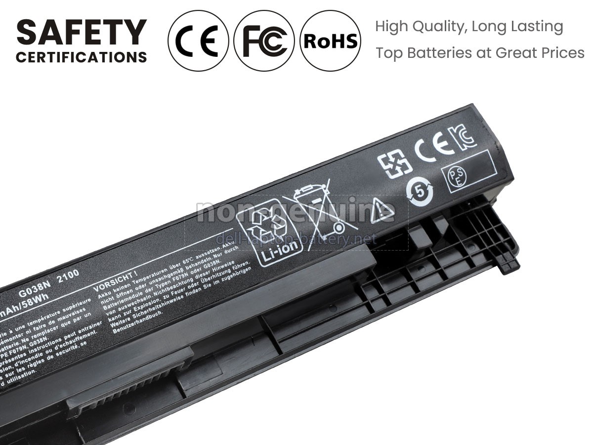 replacement Dell Latitude 2100 battery