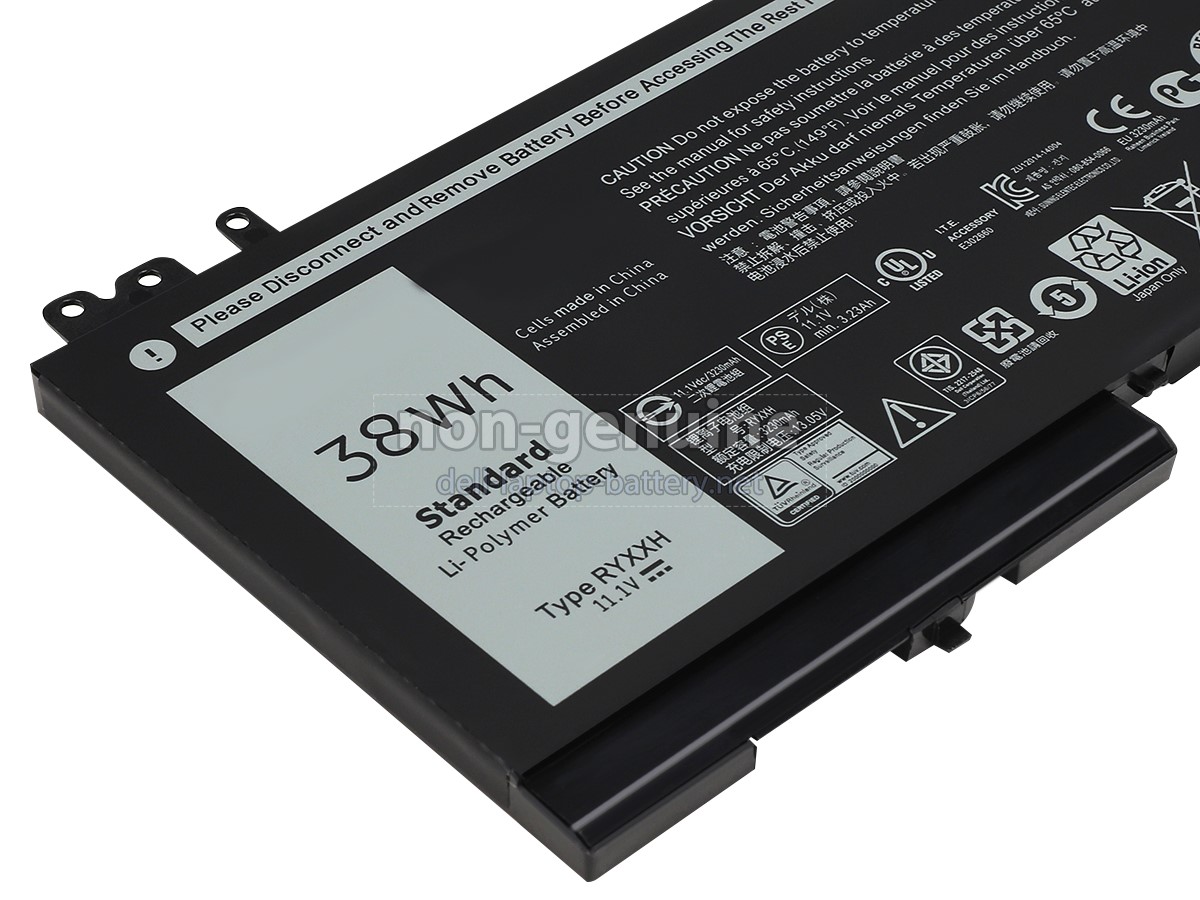 replacement Dell Latitude E5550 battery