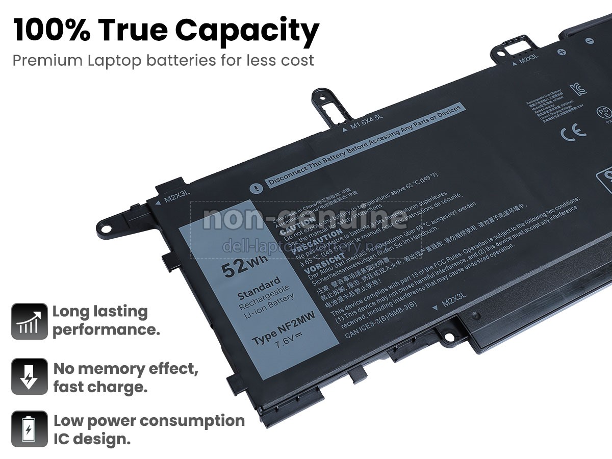 replacement Dell P110G002 battery