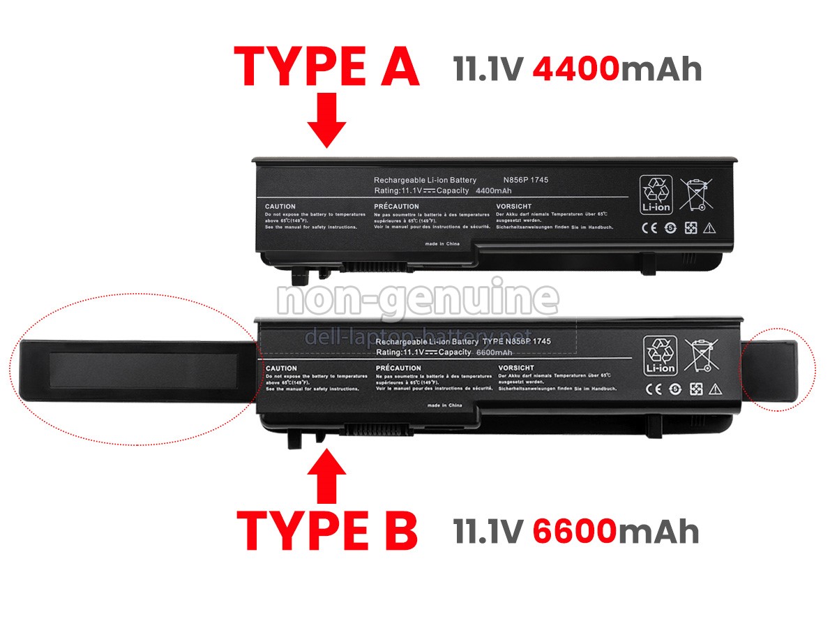 replacement Dell Studio 1747 battery