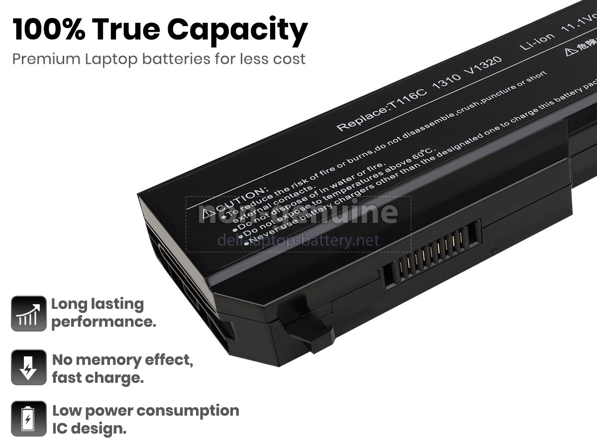 replacement Dell Vostro 1320N battery