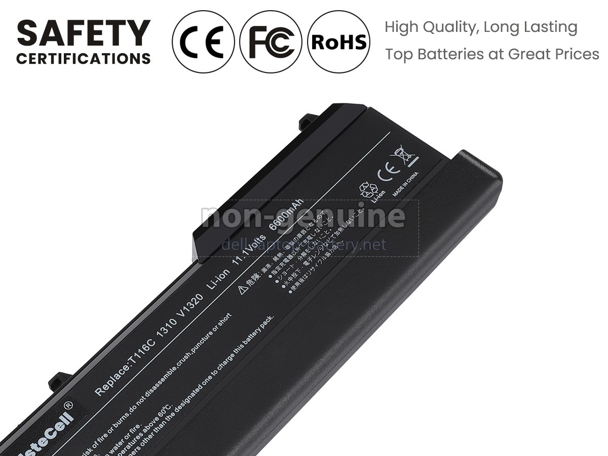 replacement Dell Vostro 1320N battery