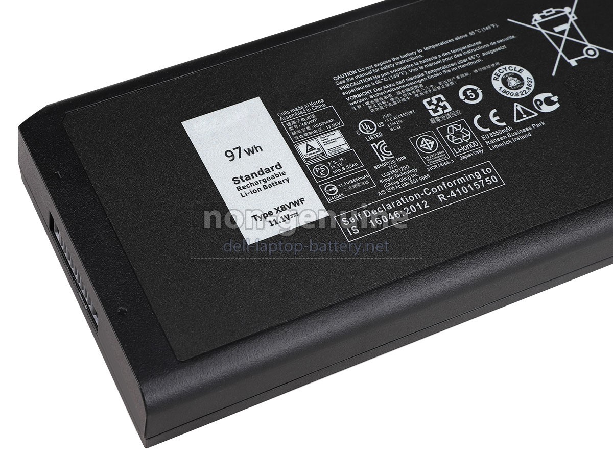 replacement Dell Latitude 14 RUGGED 7404 battery