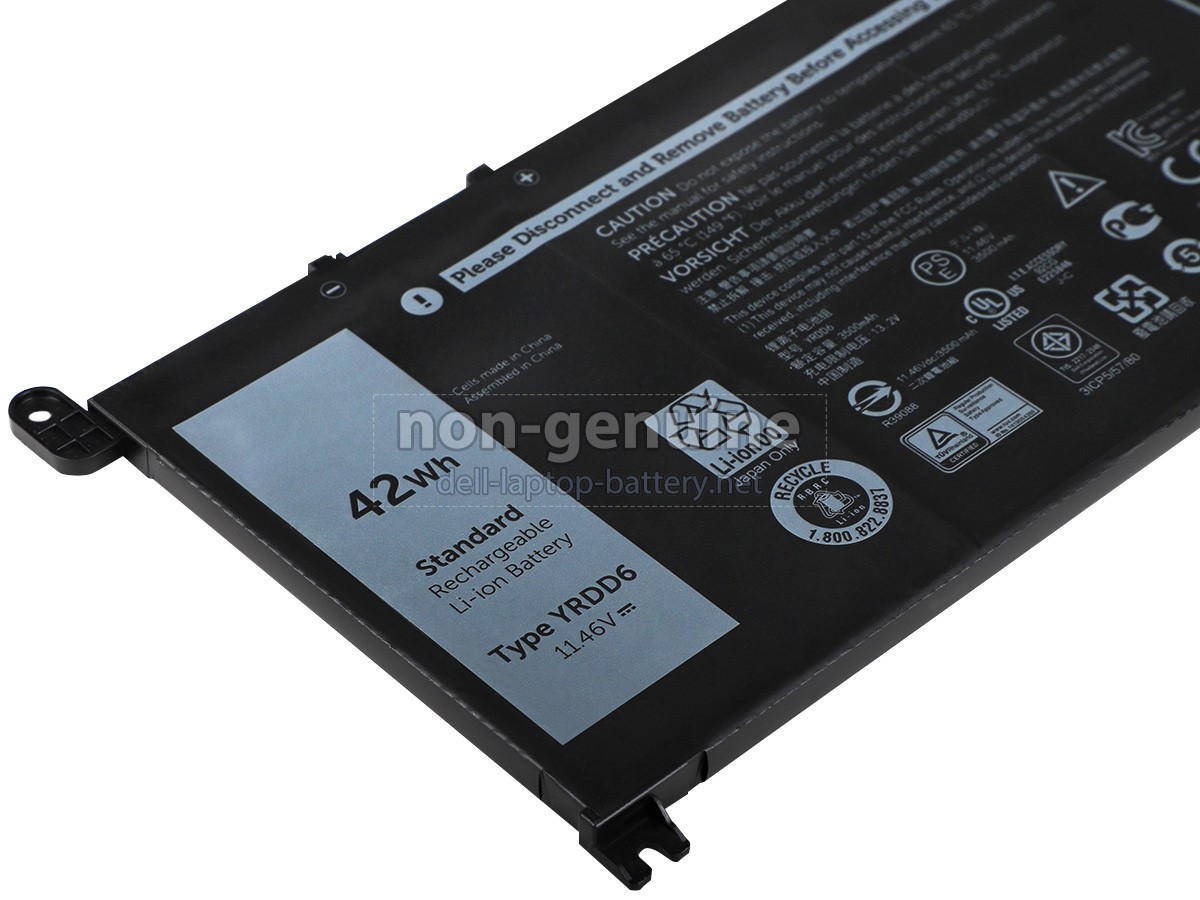 replacement Dell P93G001 battery
